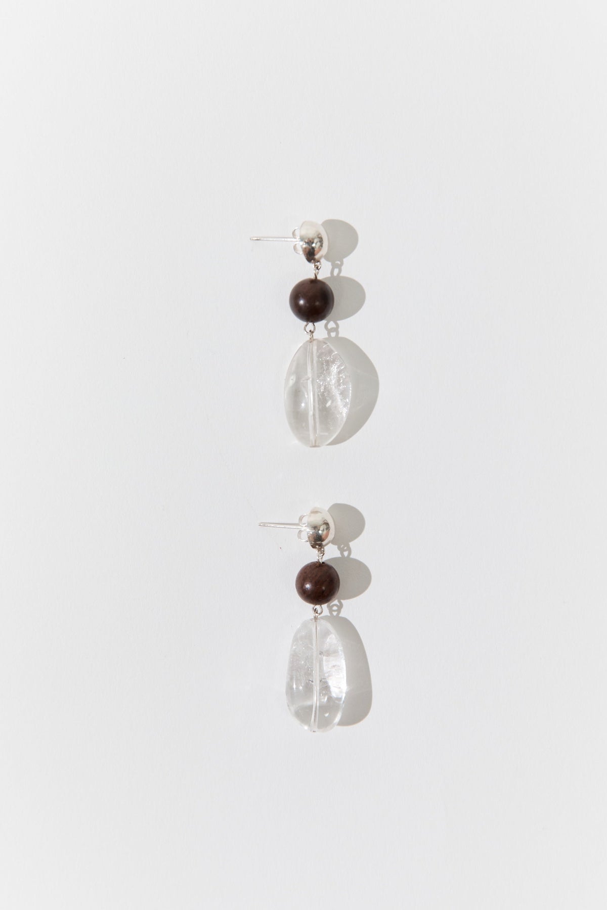 St Agni x Vermeer Remington Earrings - Quartz