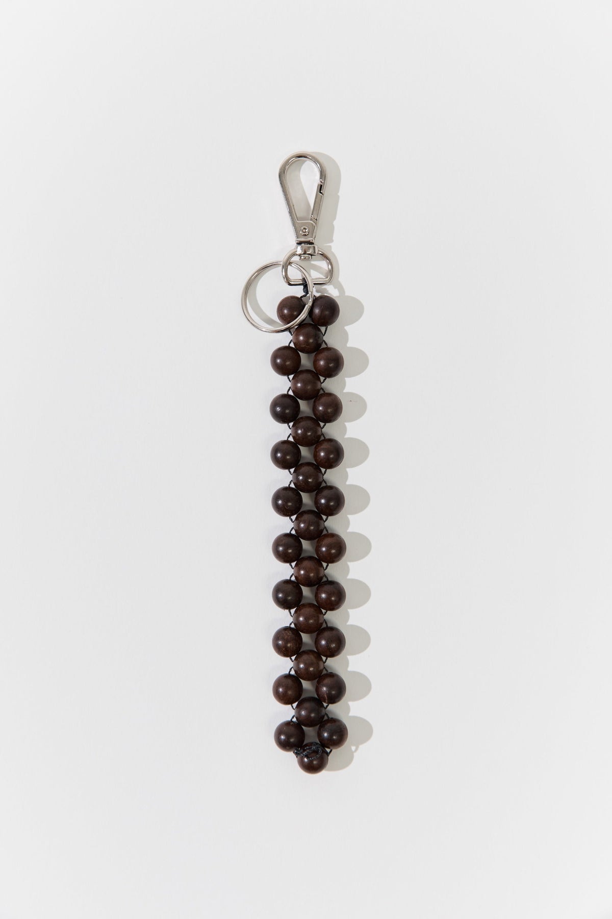 St Agni x Vermeer Fabion Keychain - Dark Brown