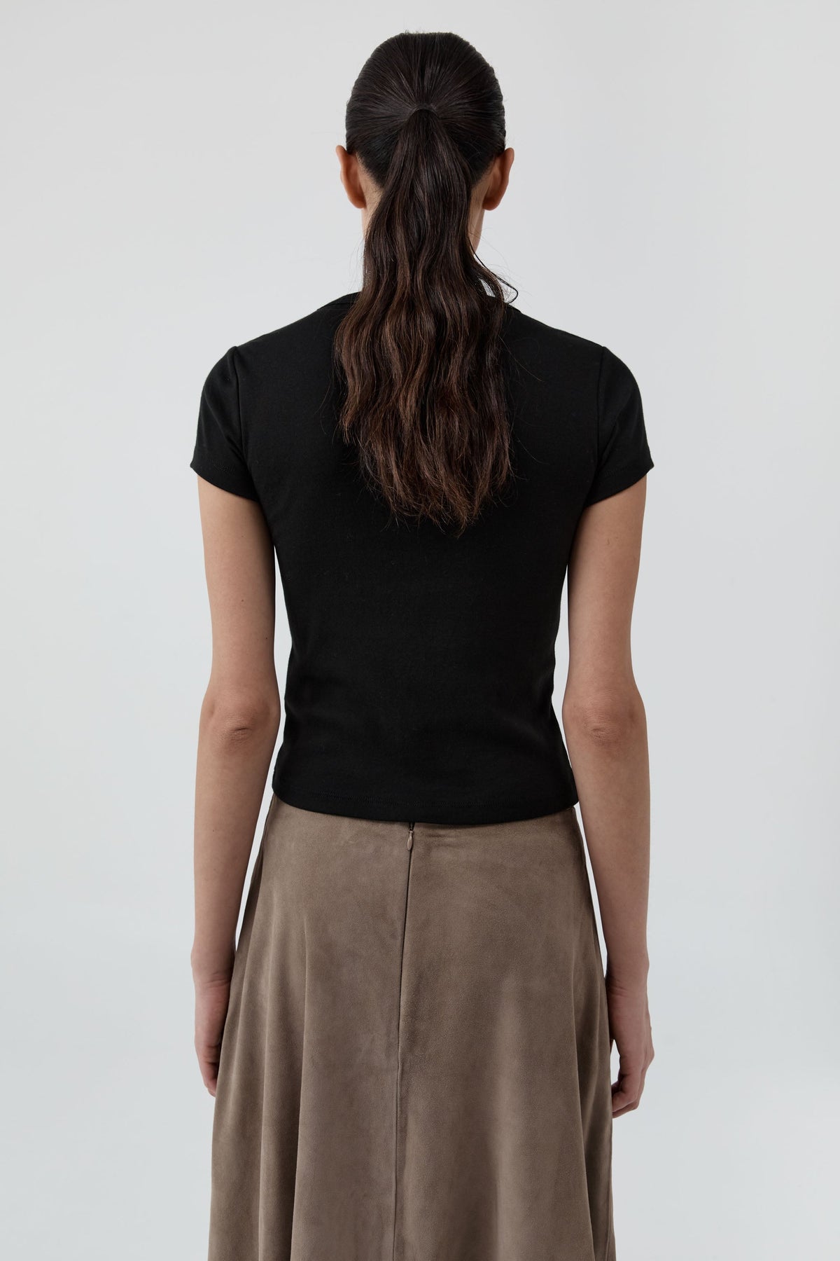 Organic Cotton Baby Tee - Jet Black