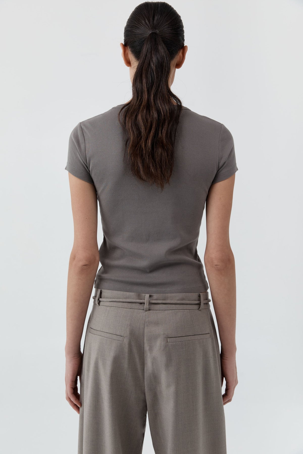 Organic Cotton Baby Tee - Clay