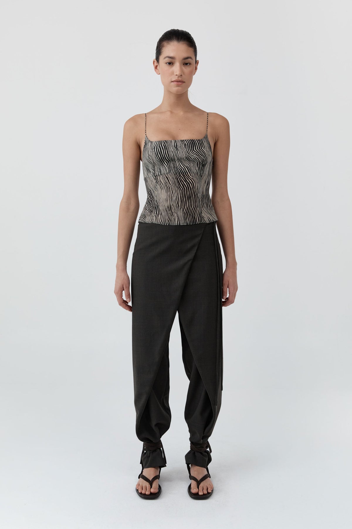 Savannah Silk Cami - Sand