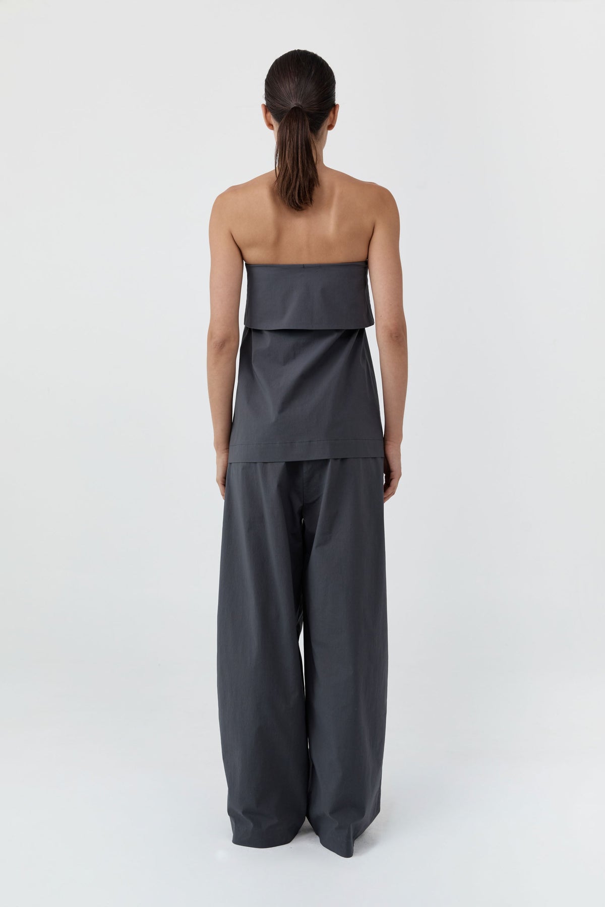 Strapless Wrap Top - Iron Glaze