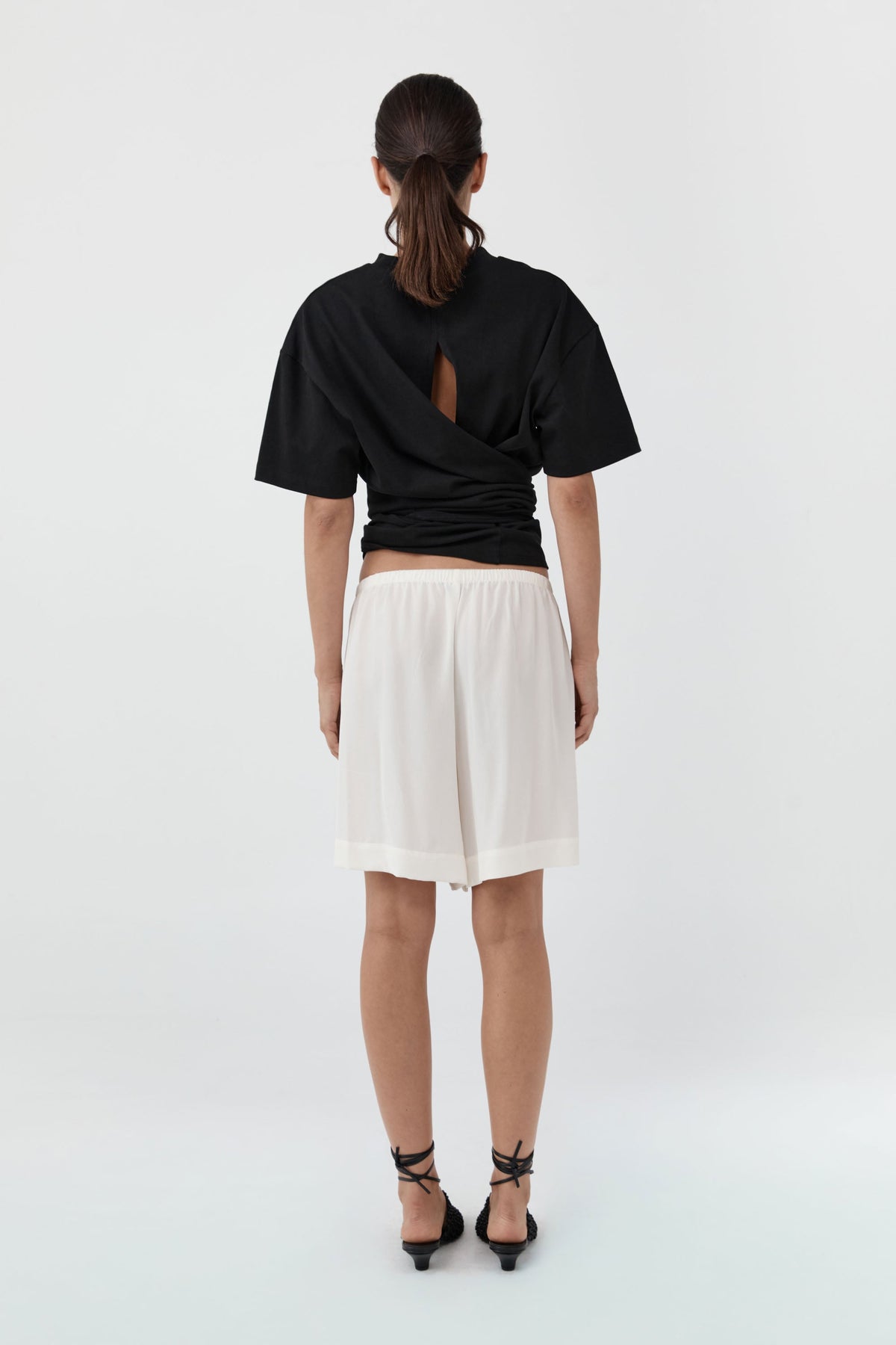 Silk Everyday Relaxed Shorts - Tofu
