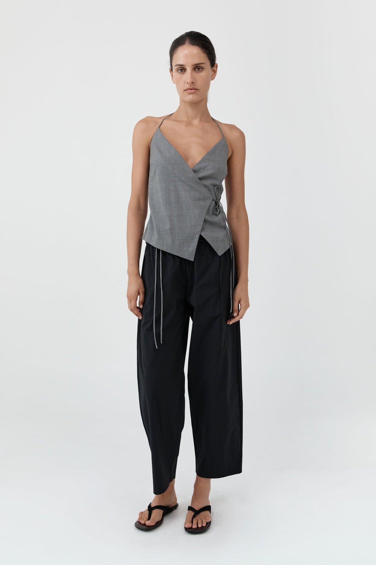 Fine Rouleau Crop Pants