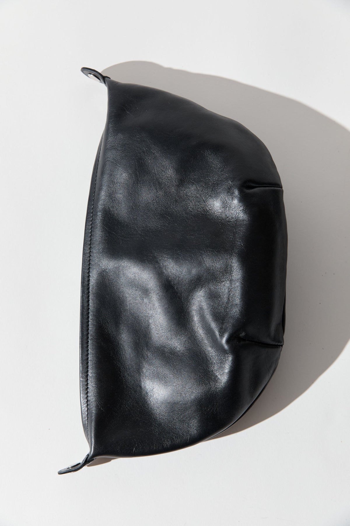 Mesh Crescent Bag - Black