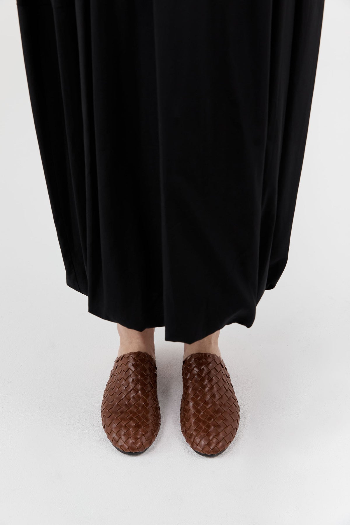 Bunto Woven Loafer - Chestnut