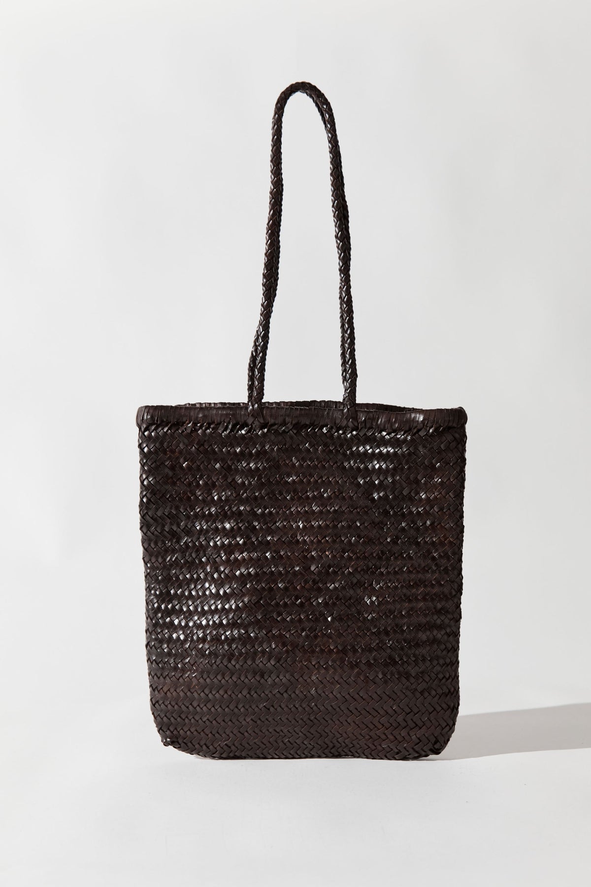 PRE-ORDER: Bagu Woven Tote - Chocolate