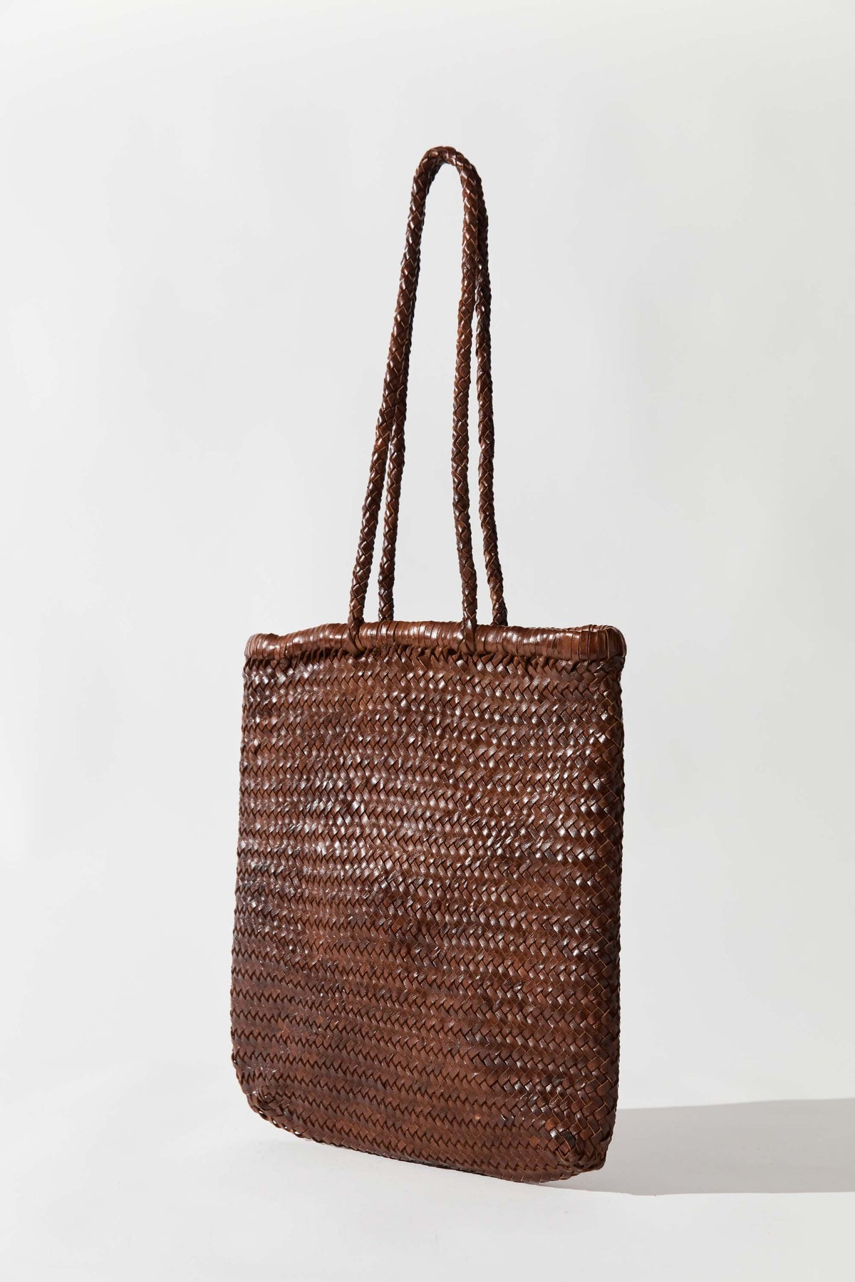 PRE-ORDER: Bagu Woven Tote - Chestnut