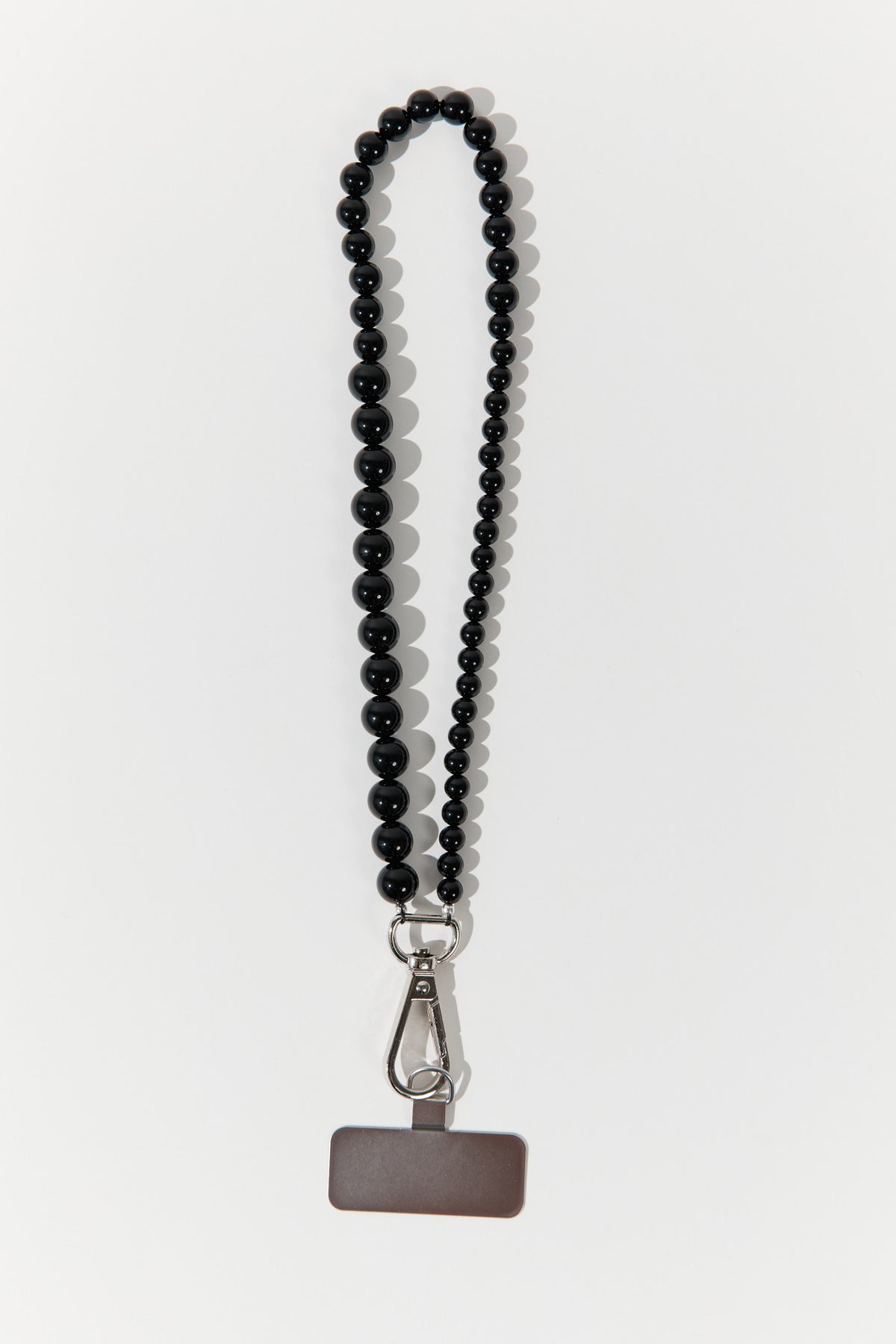 St Agni x Vermeer Celeste Phone Wrist Strap - Black Onyx