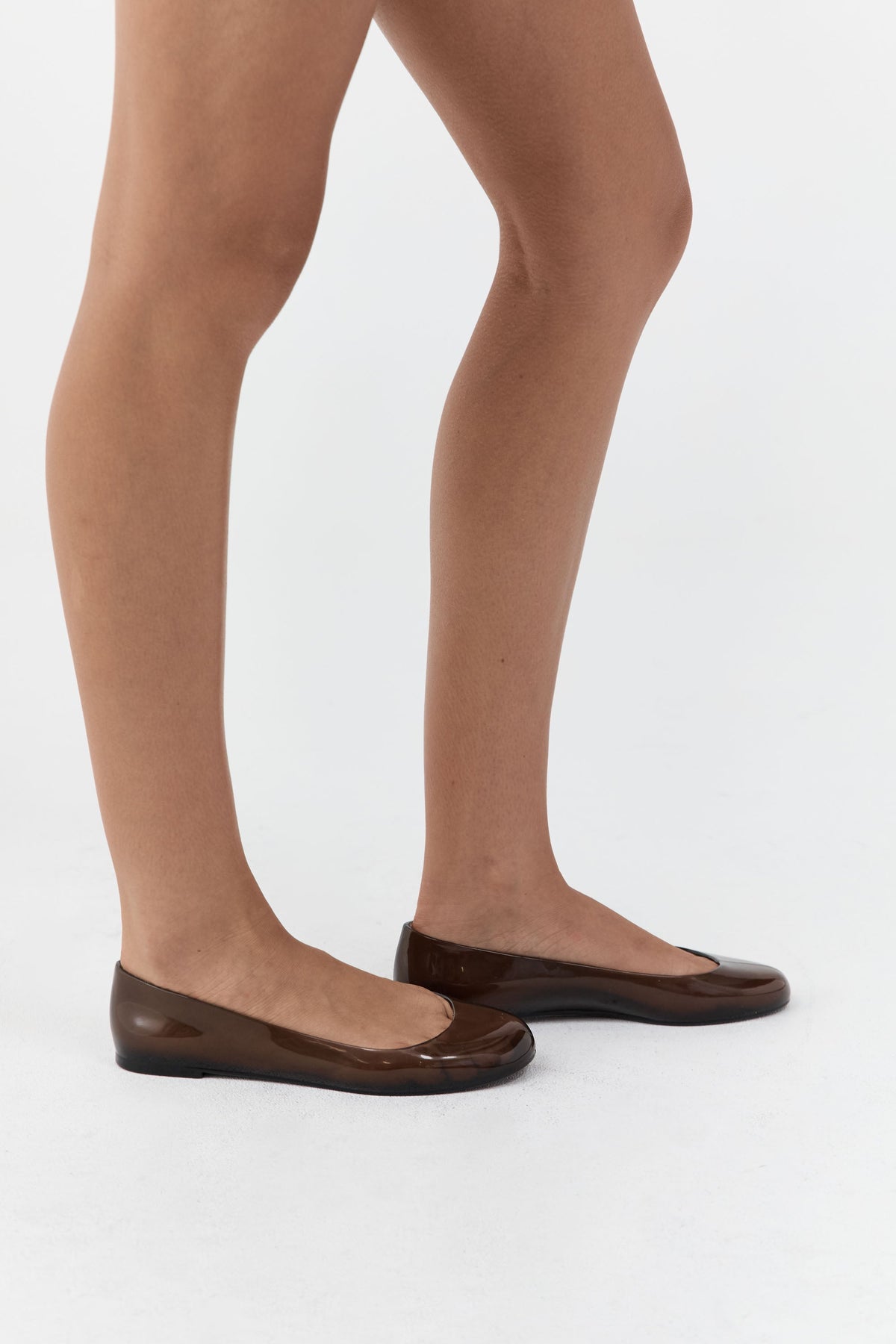 Jelly Ballet Flat - Smoke