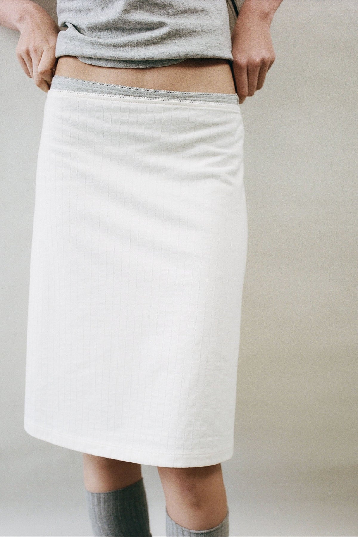 Pointelle Skirt - Talco