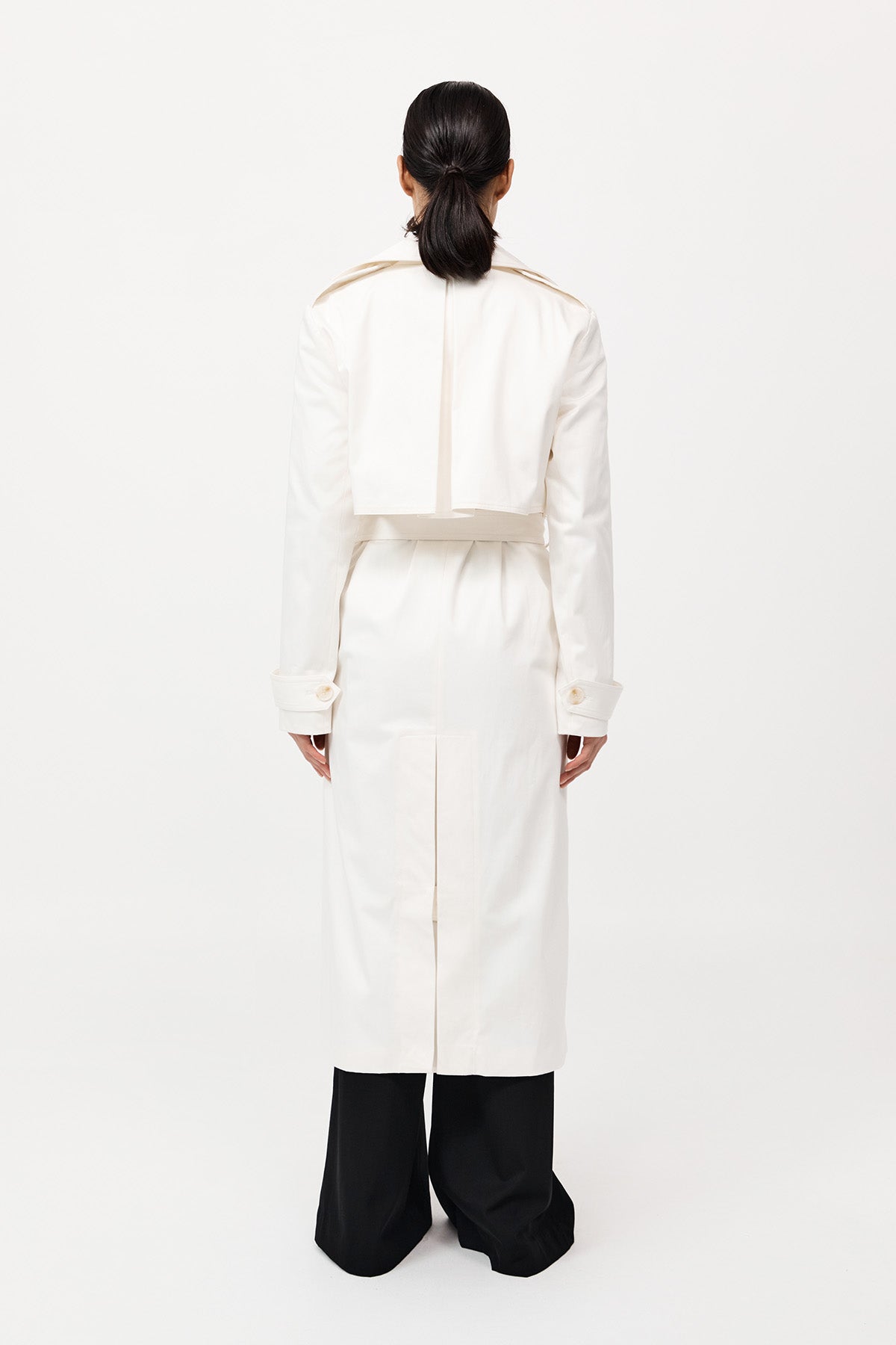 Classic Trench Coat - Off White