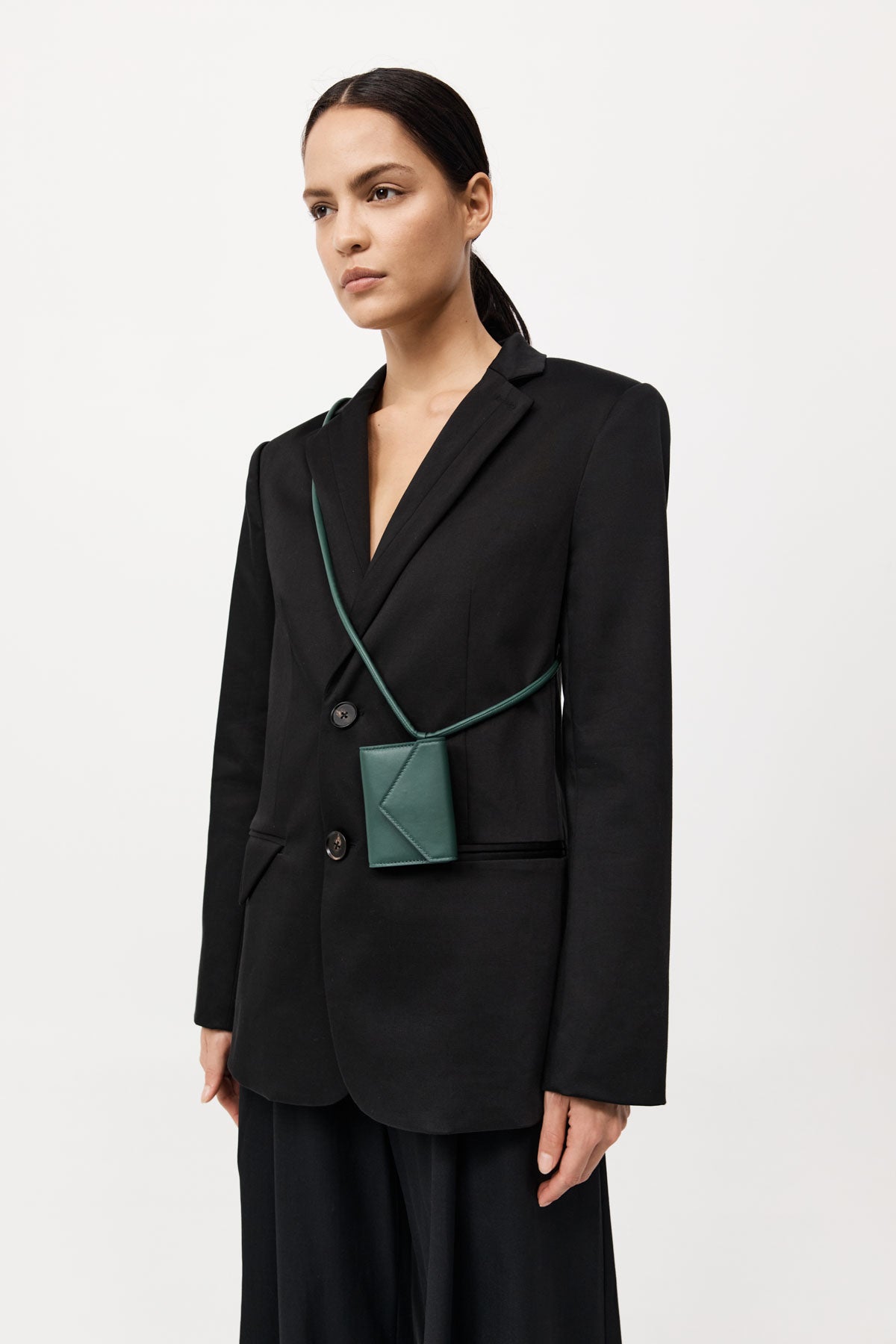 Envelope Card Holder - Deep Green