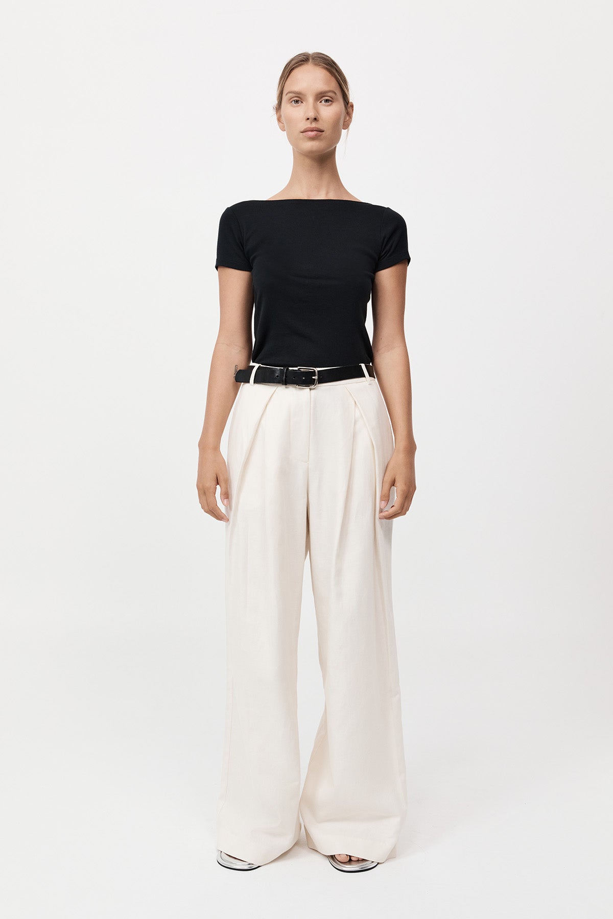 Organic Cotton Ballet Top - Jet Black