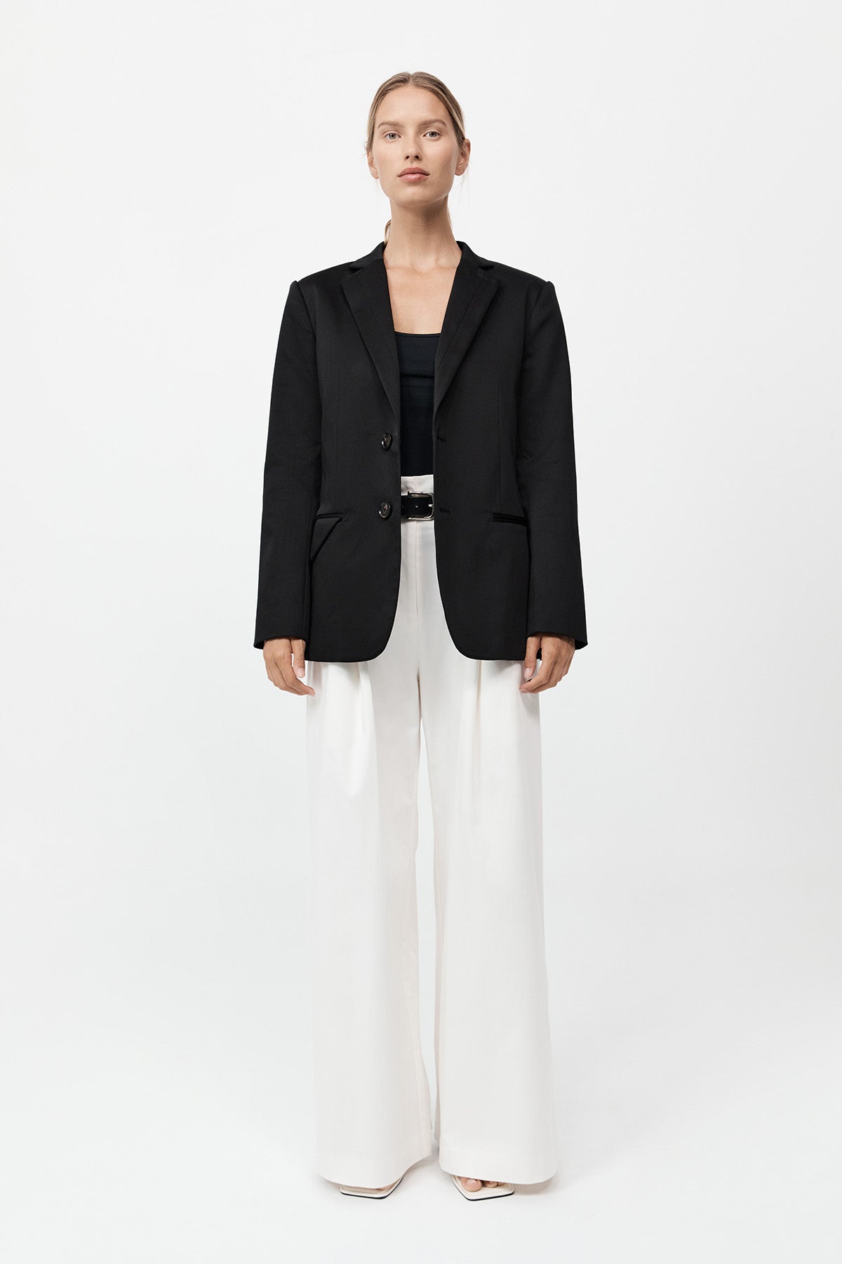 Origami Pocket Blazer - Black