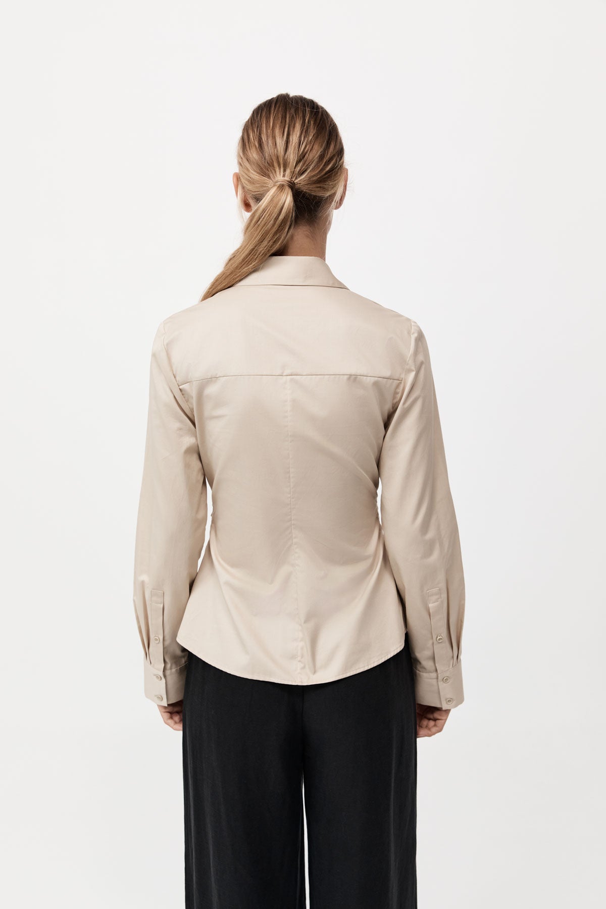Deconstructed  Shirt - Champagne