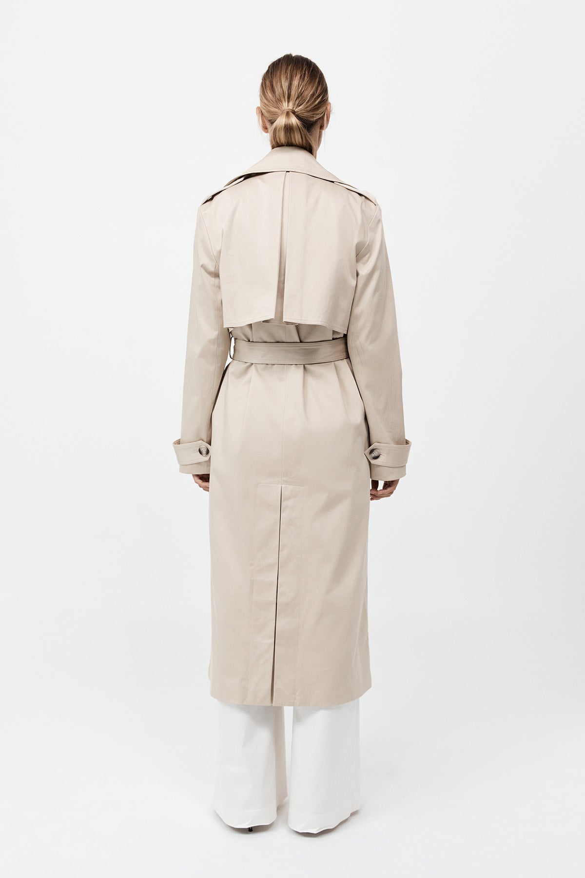 Classic Trench Coat - Champagne