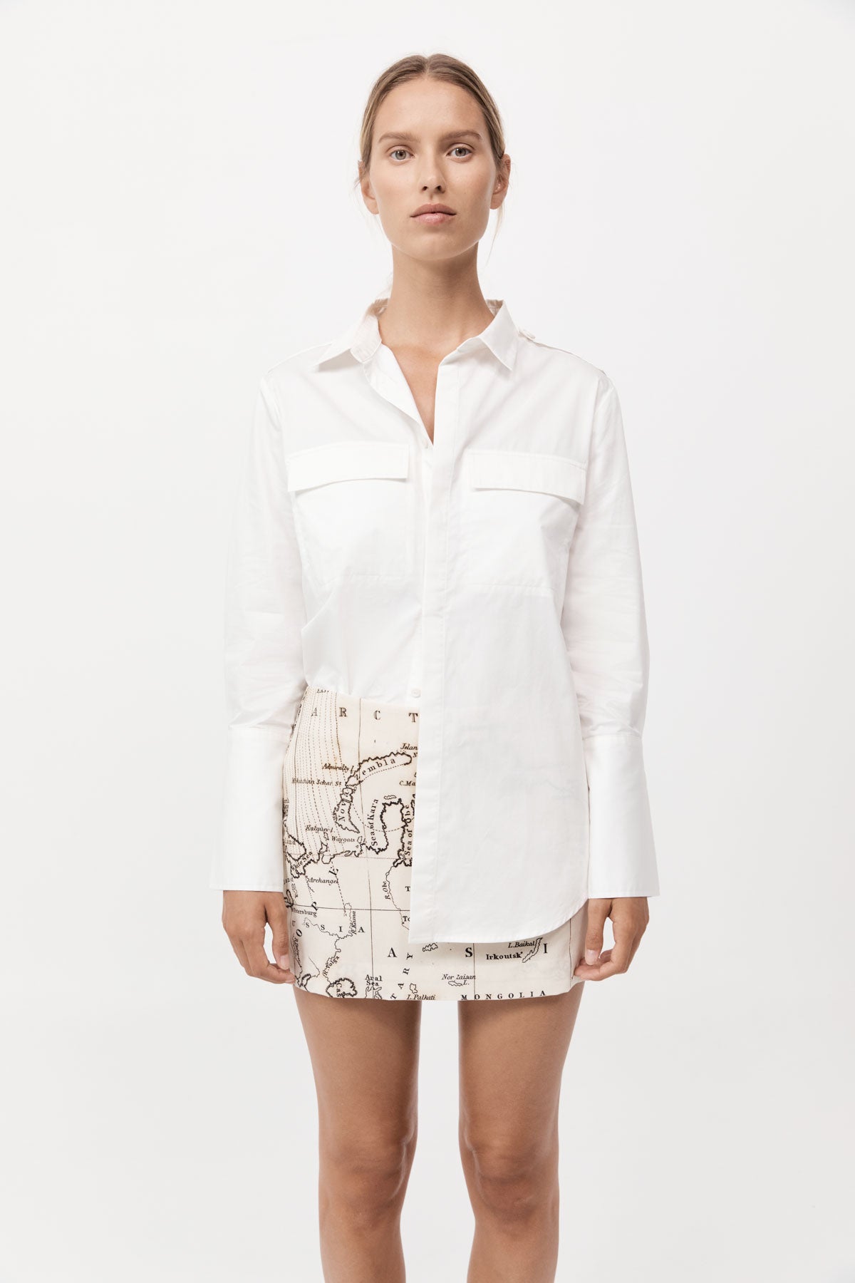 Classic Utility Shirt - White