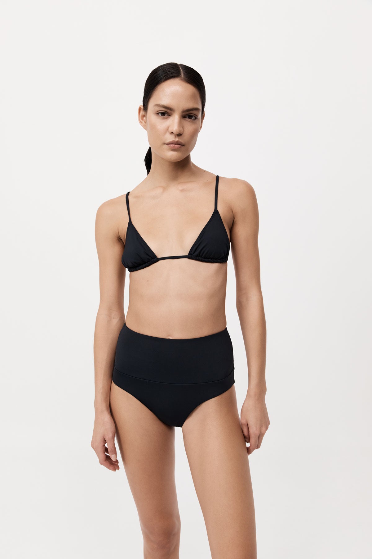 High Waisted Briefs - Black