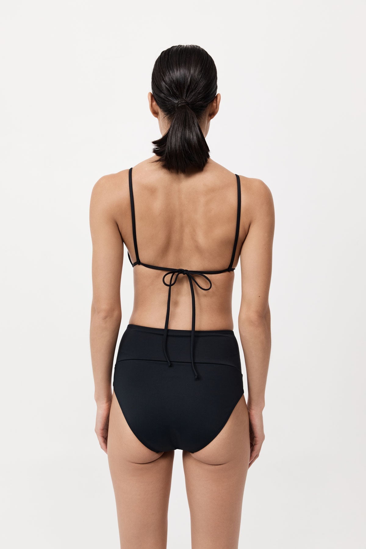 High Waisted Briefs - Black