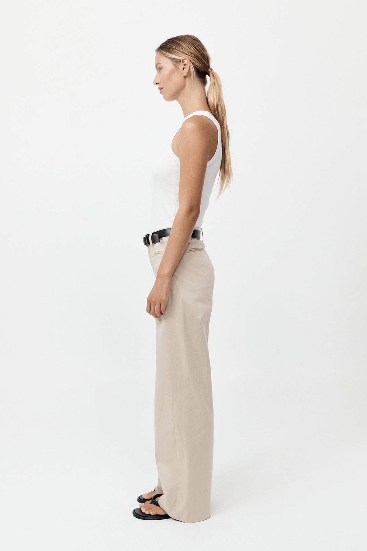 Origami Pocket Trousers - Champagne