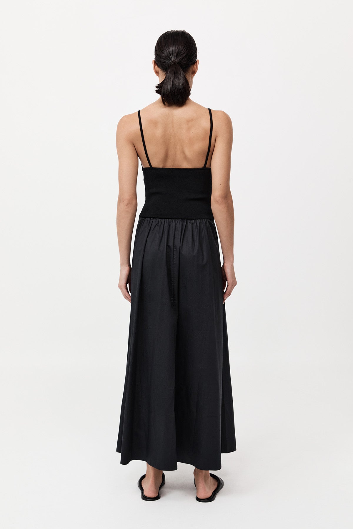 Knit Cami Dress - Black