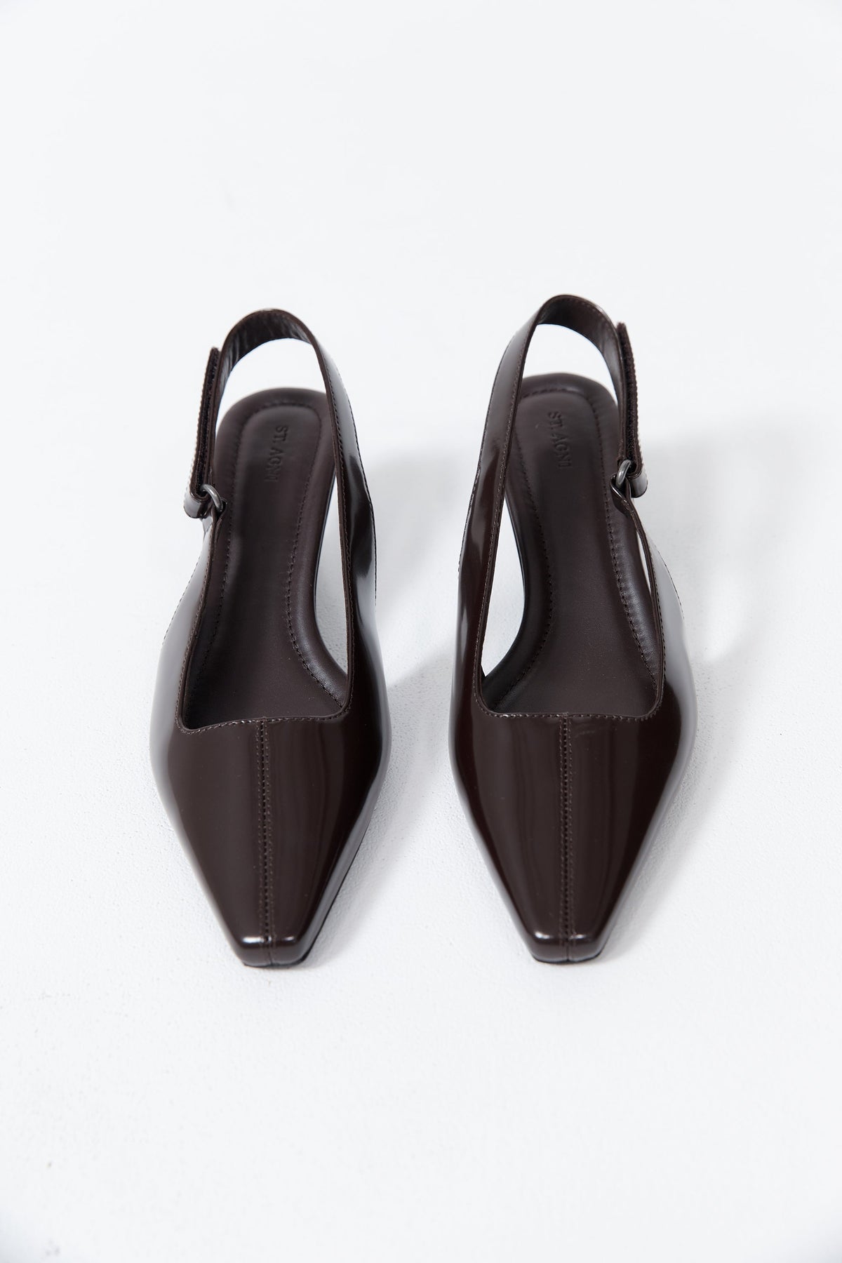 Utility Sling Back Heel - Coffee