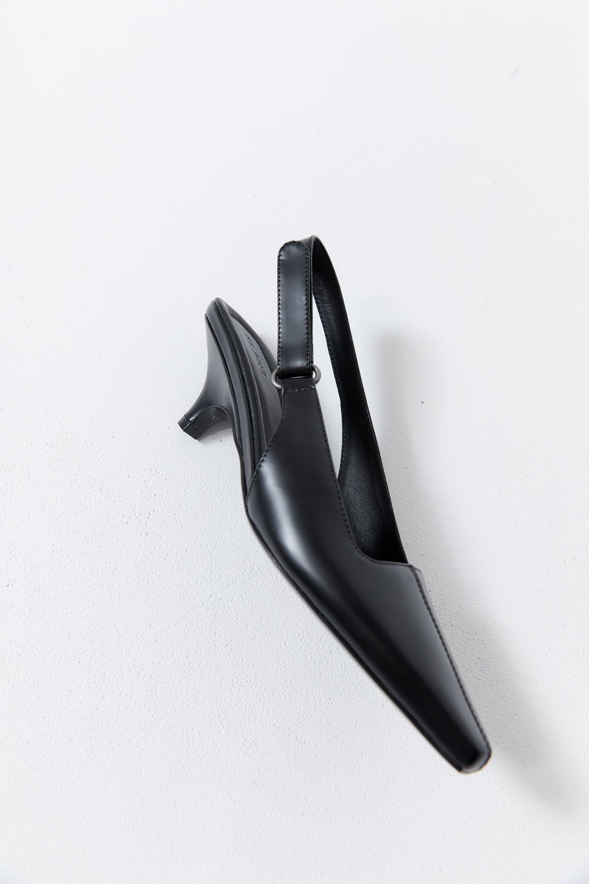 Utility Sling Back Heel - Black