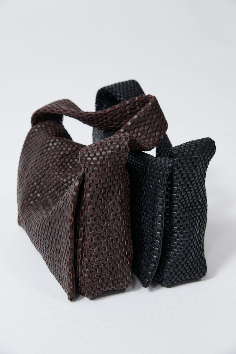 Lattice Everyday Satchel - Black