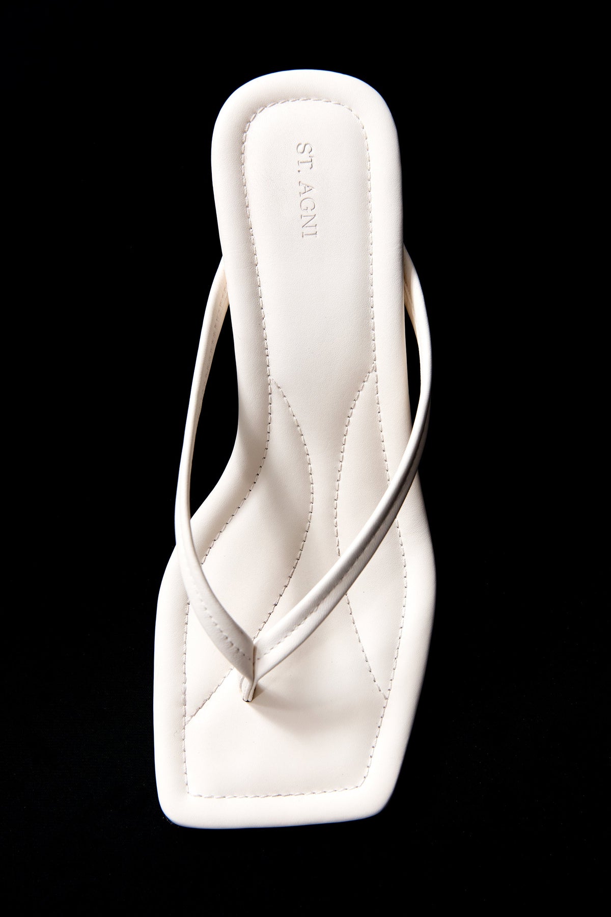 Thong Detail Heel - Off White