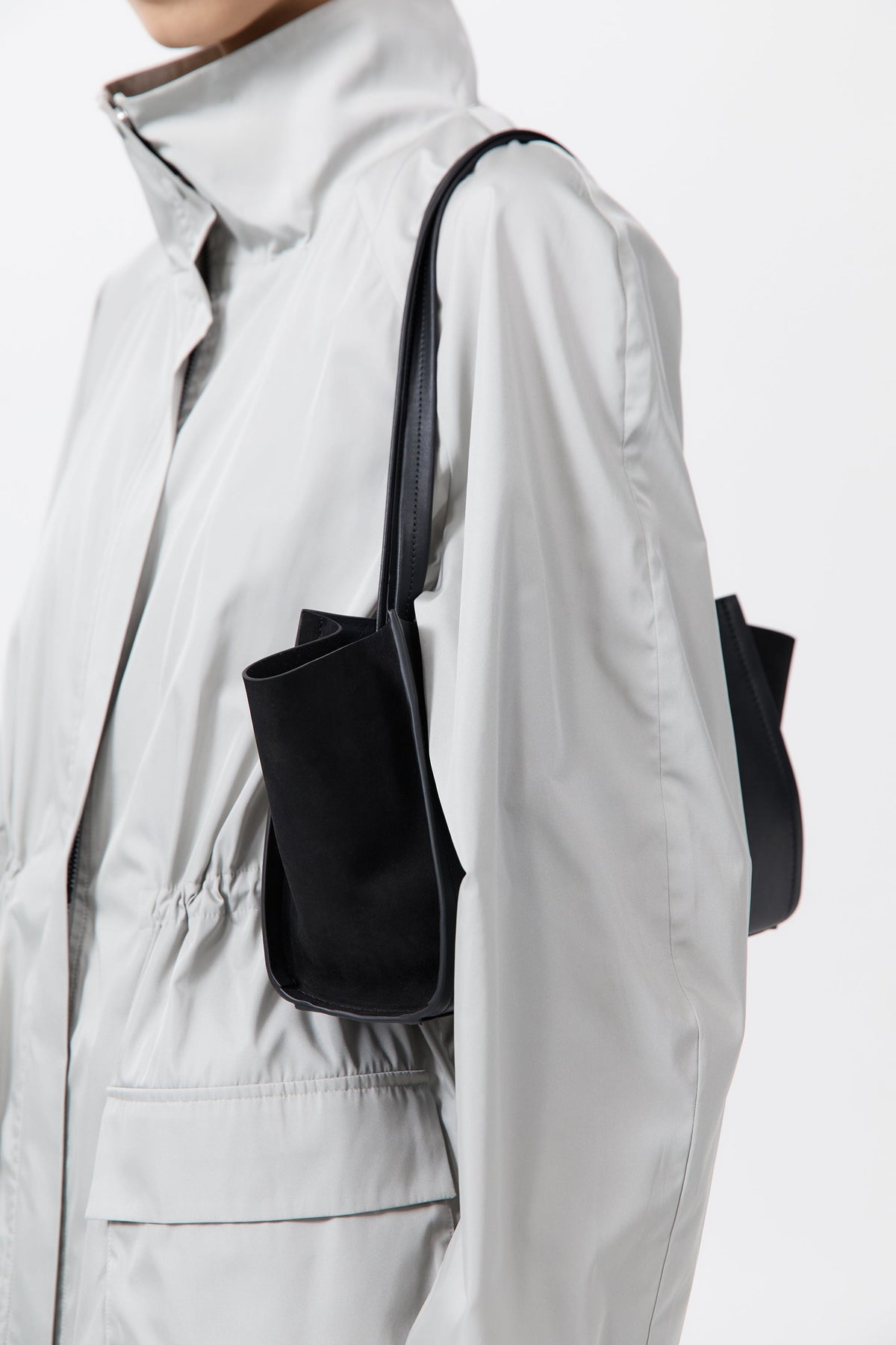 Slim Wonton Tote - Black