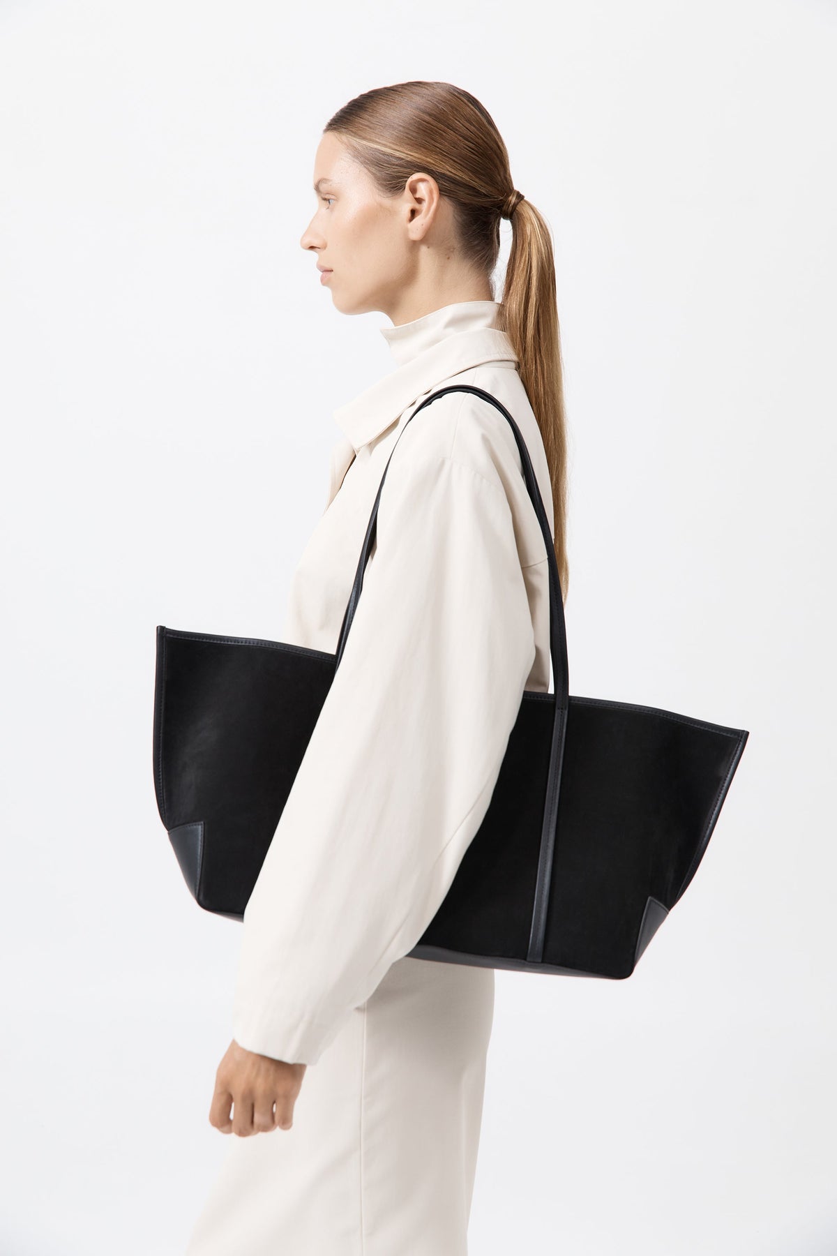 Bateau Tote - Black