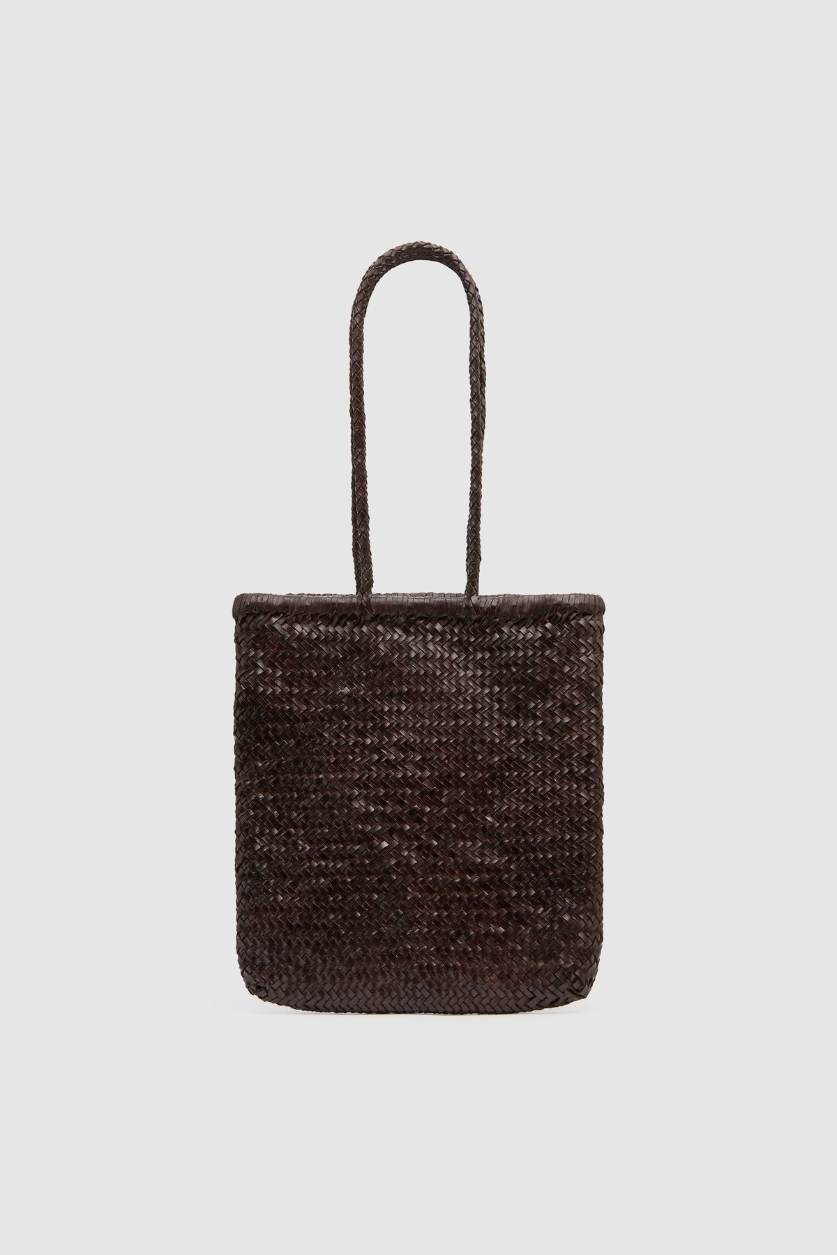 PRE-ORDER: Bagu Woven Tote - Chocolate
