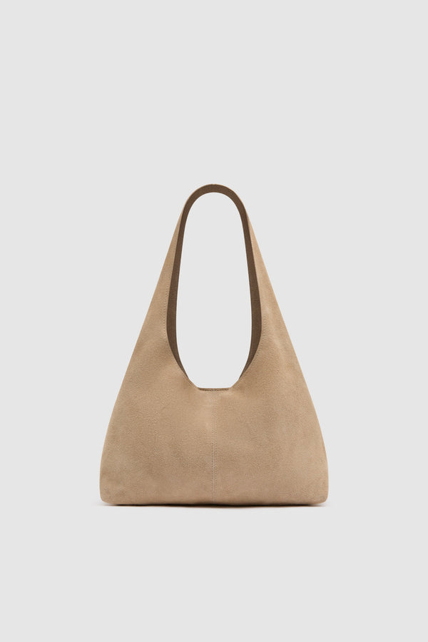 Suede Soft Bag - Papyrus