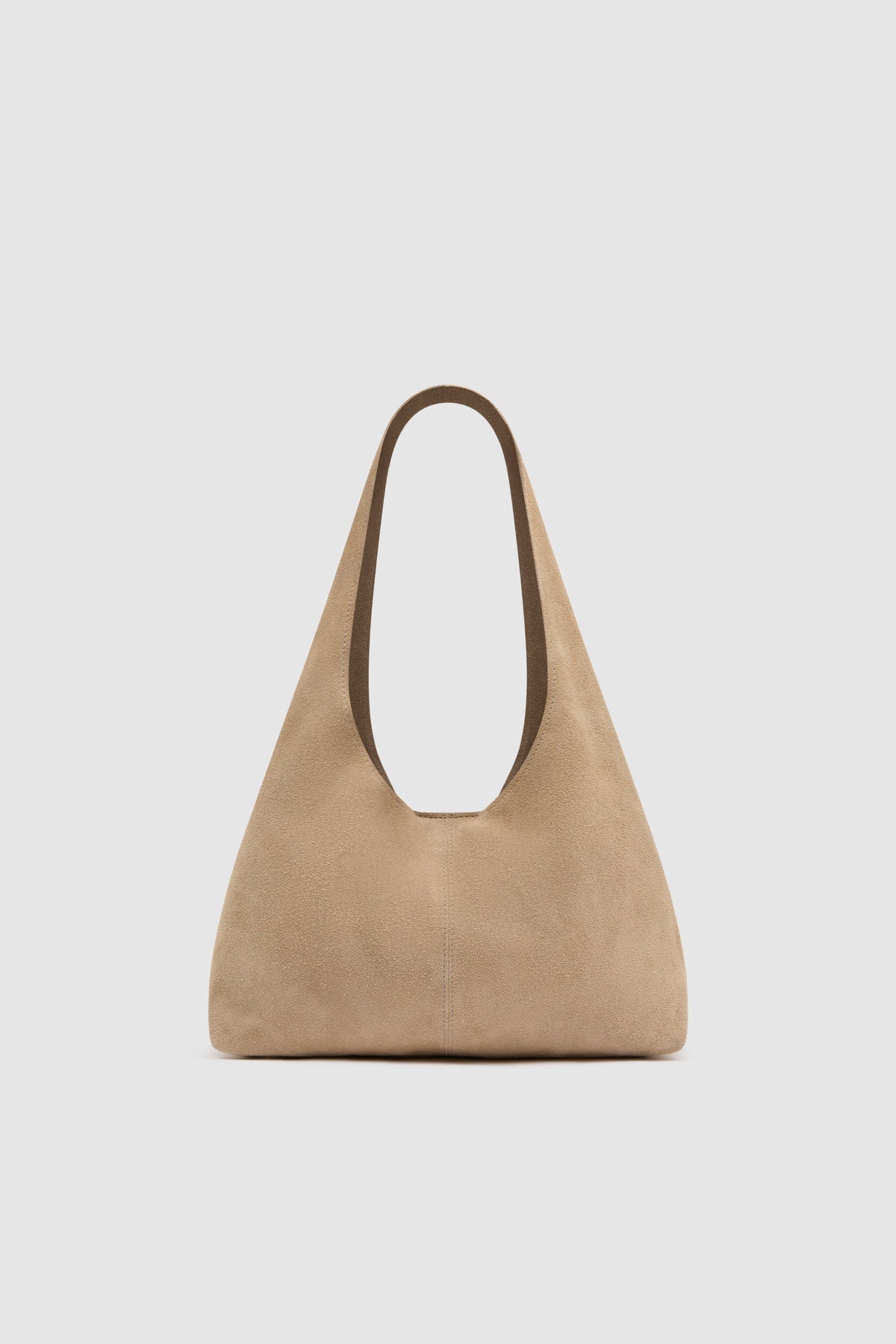 Suede Soft Bag - Papyrus