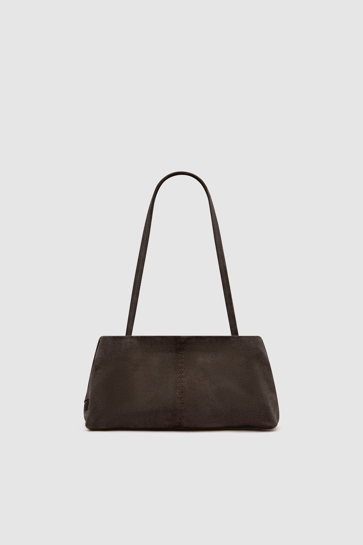 Suede Origami Tote - Coffee