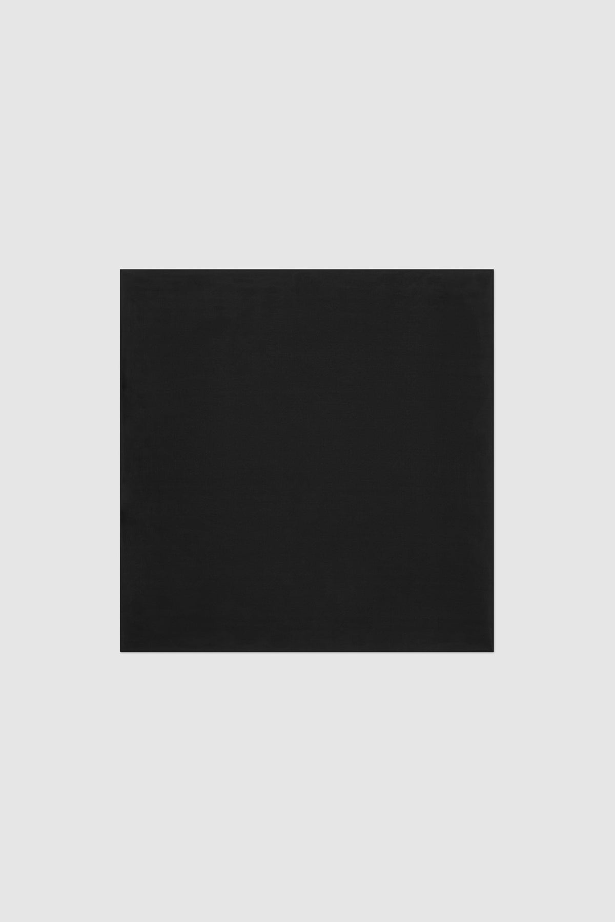 Stretch Silk Scarf - Black