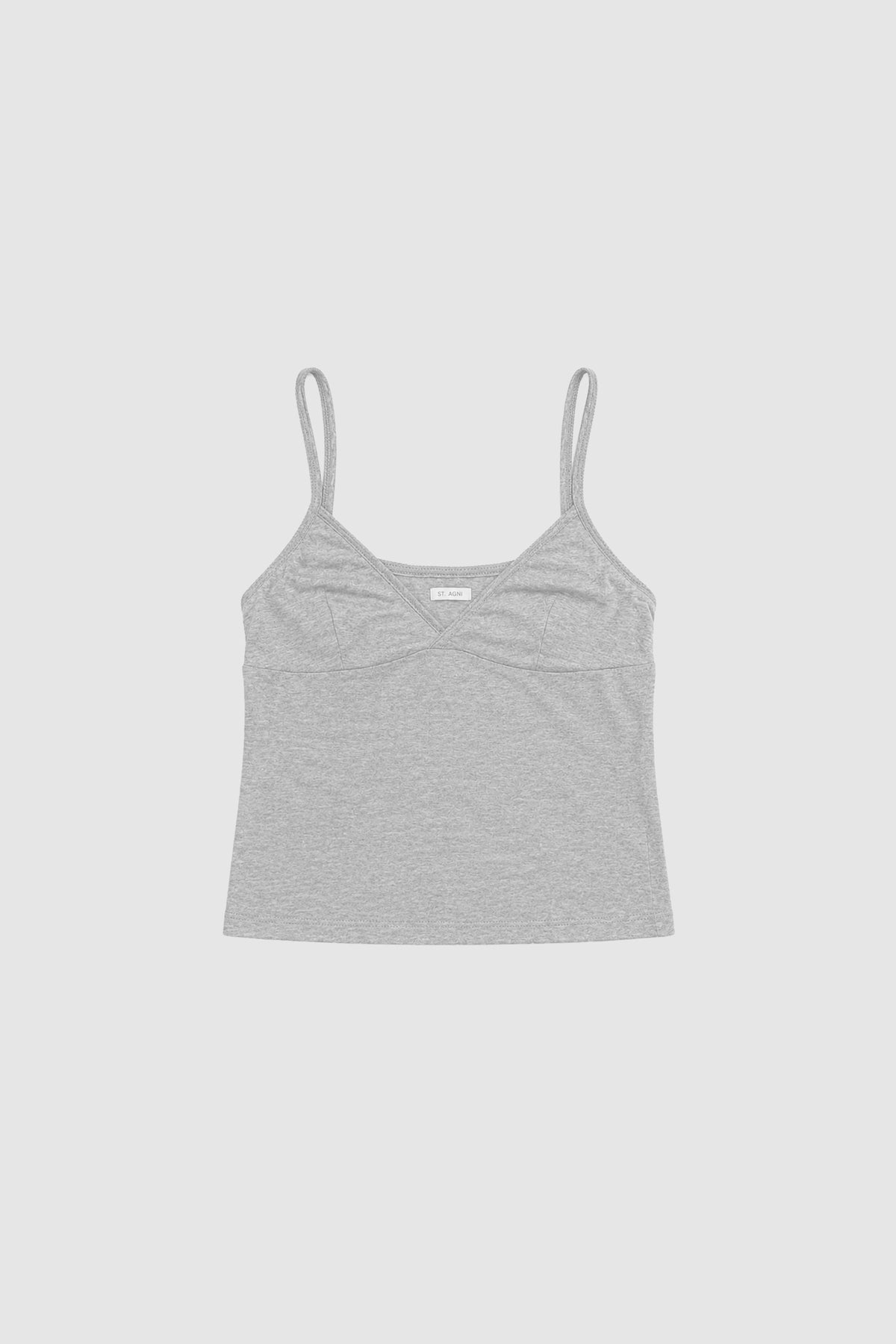 Pointelle Cami - Grey Marle