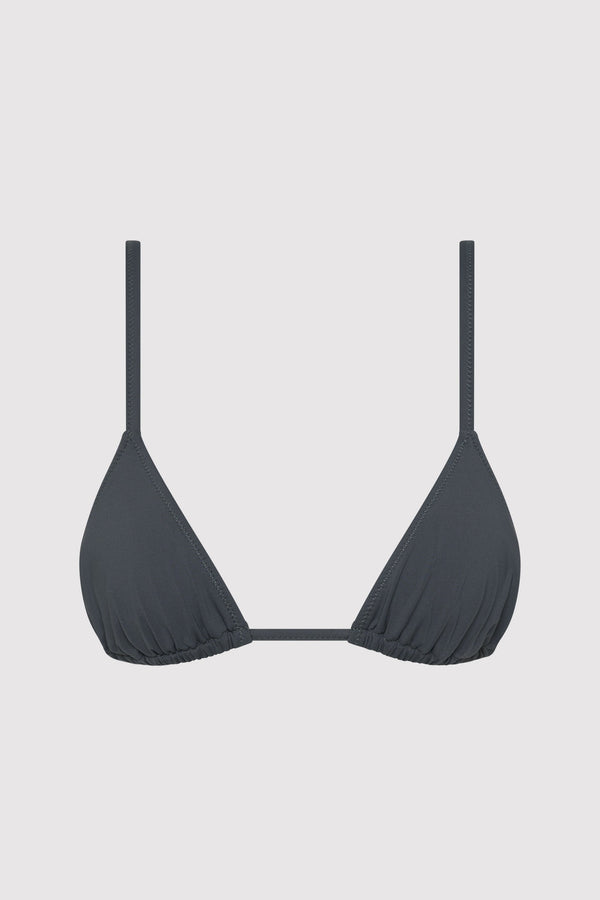 Triangle Bikini Top - Graphite