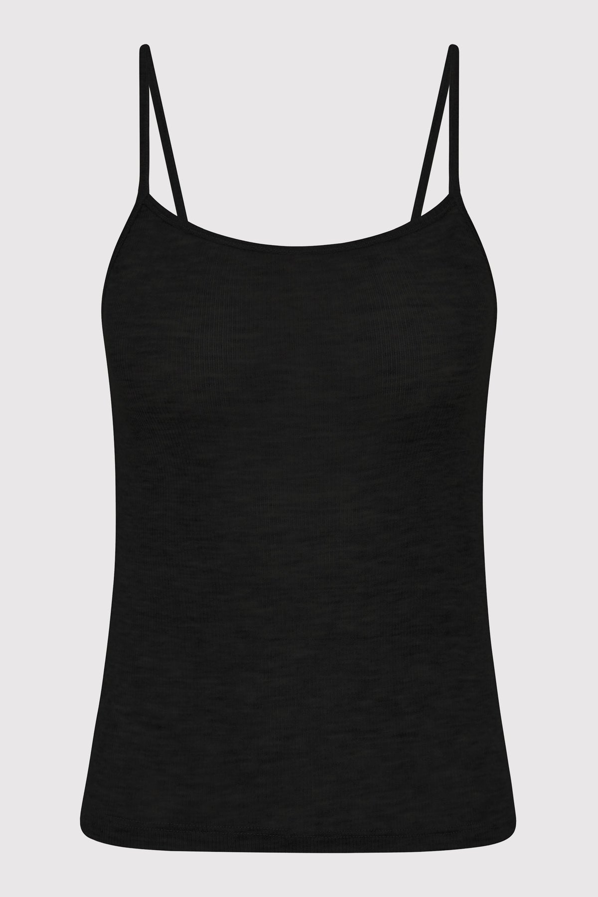Baby Wool Cami - Black