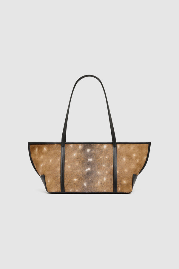 Fawn Slim Bateau Tote - Almond