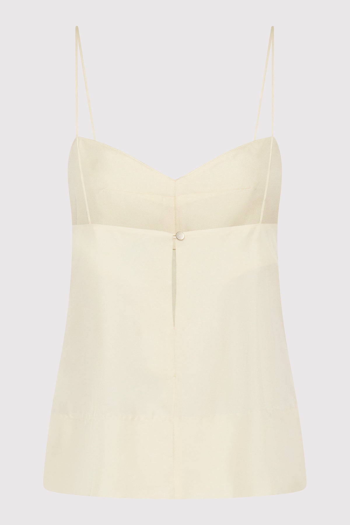 Silk Twill Cami - Milk