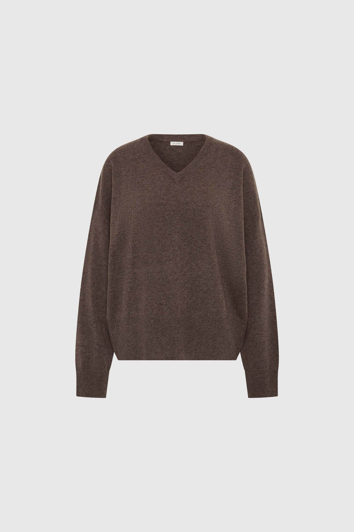 Cashmere V Sweater - Elmwood - Ghost
