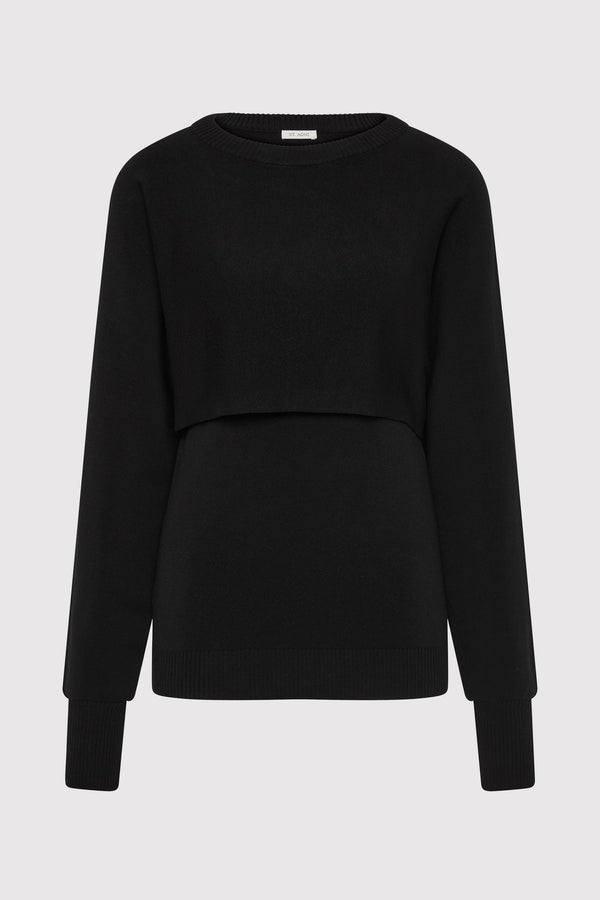 Two Piece Jumper - Black