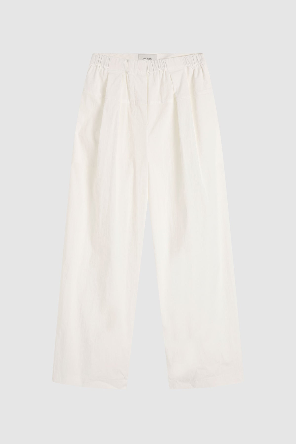 Relaxed Pleat Pants - Off White