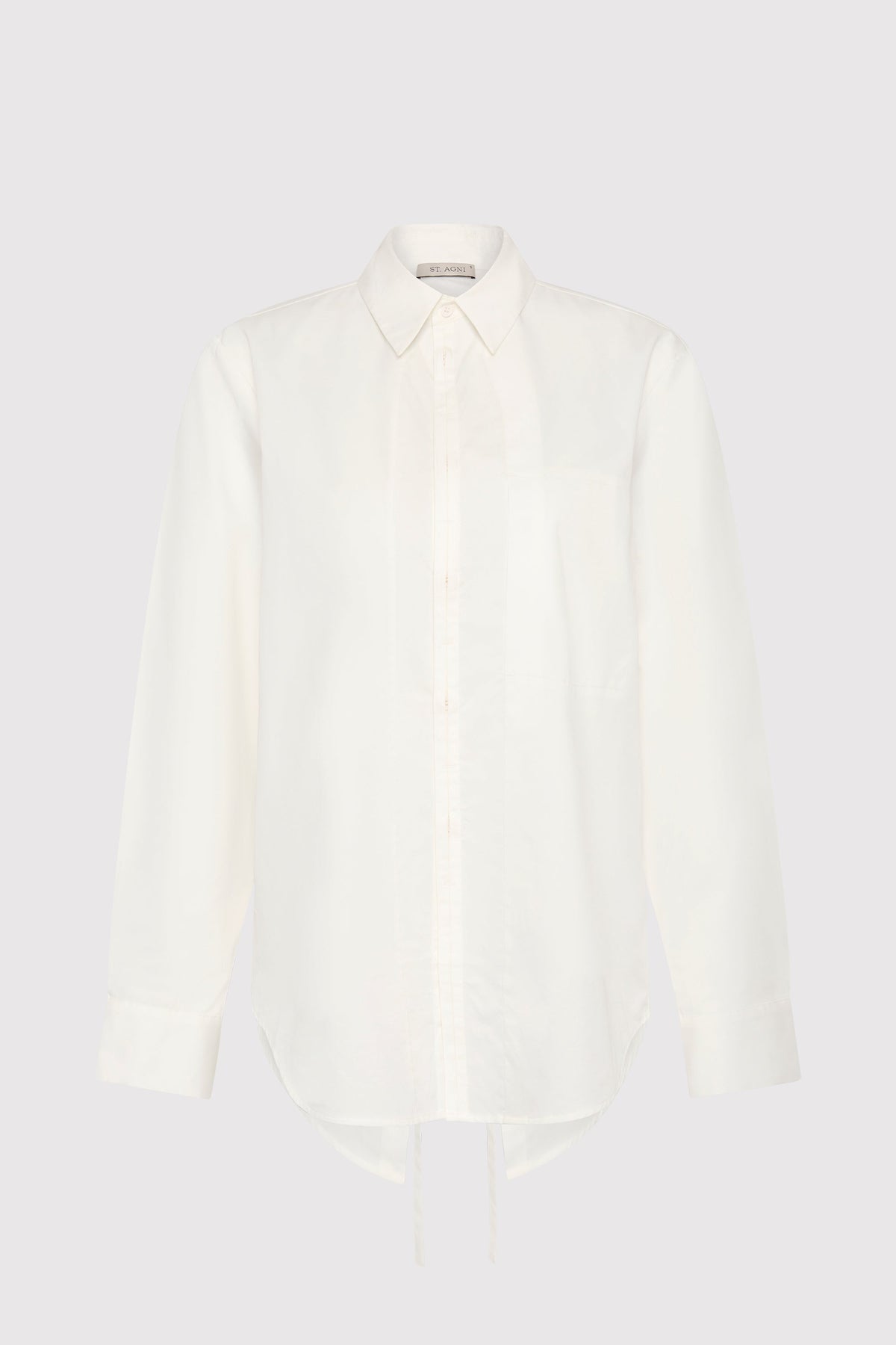 Tie Back Shirt - Off White