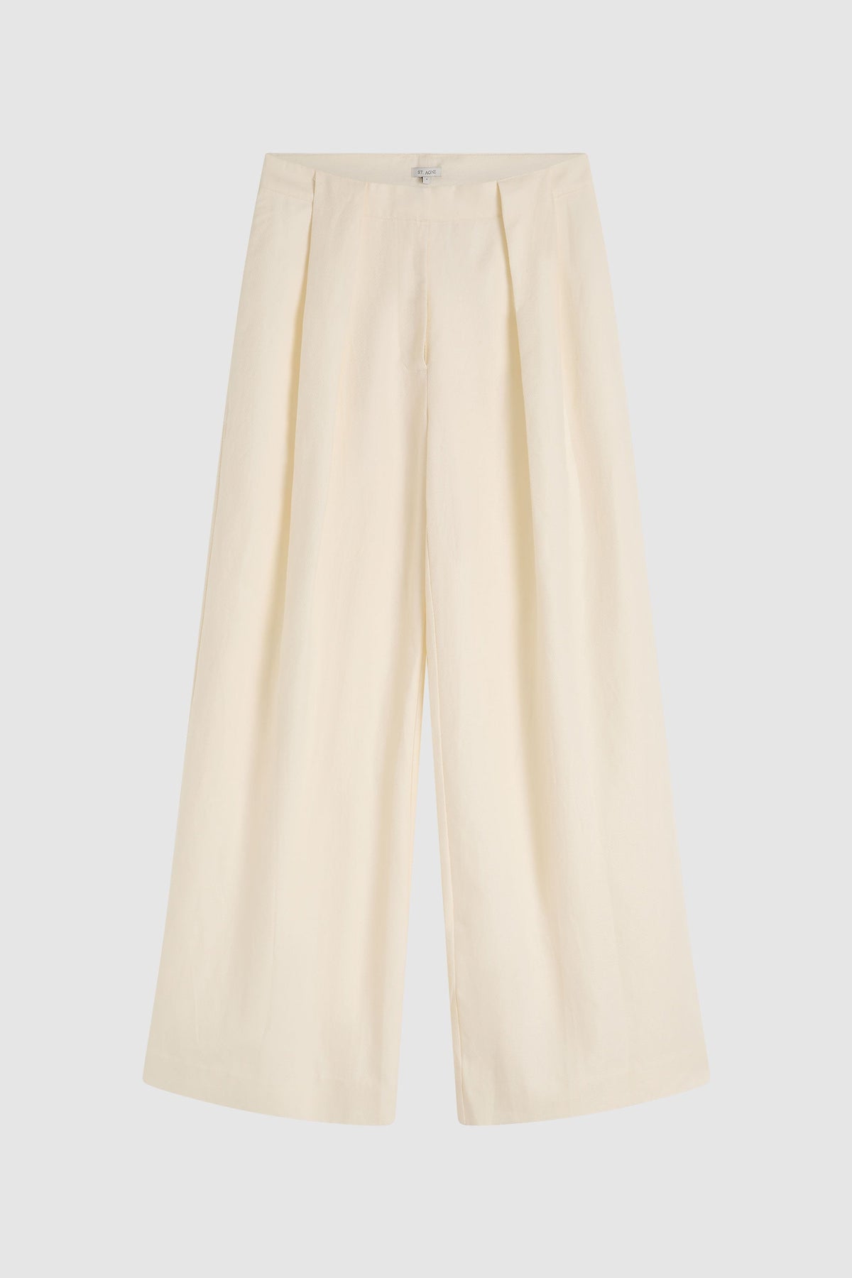 Pleat Loop Pants - Ivory