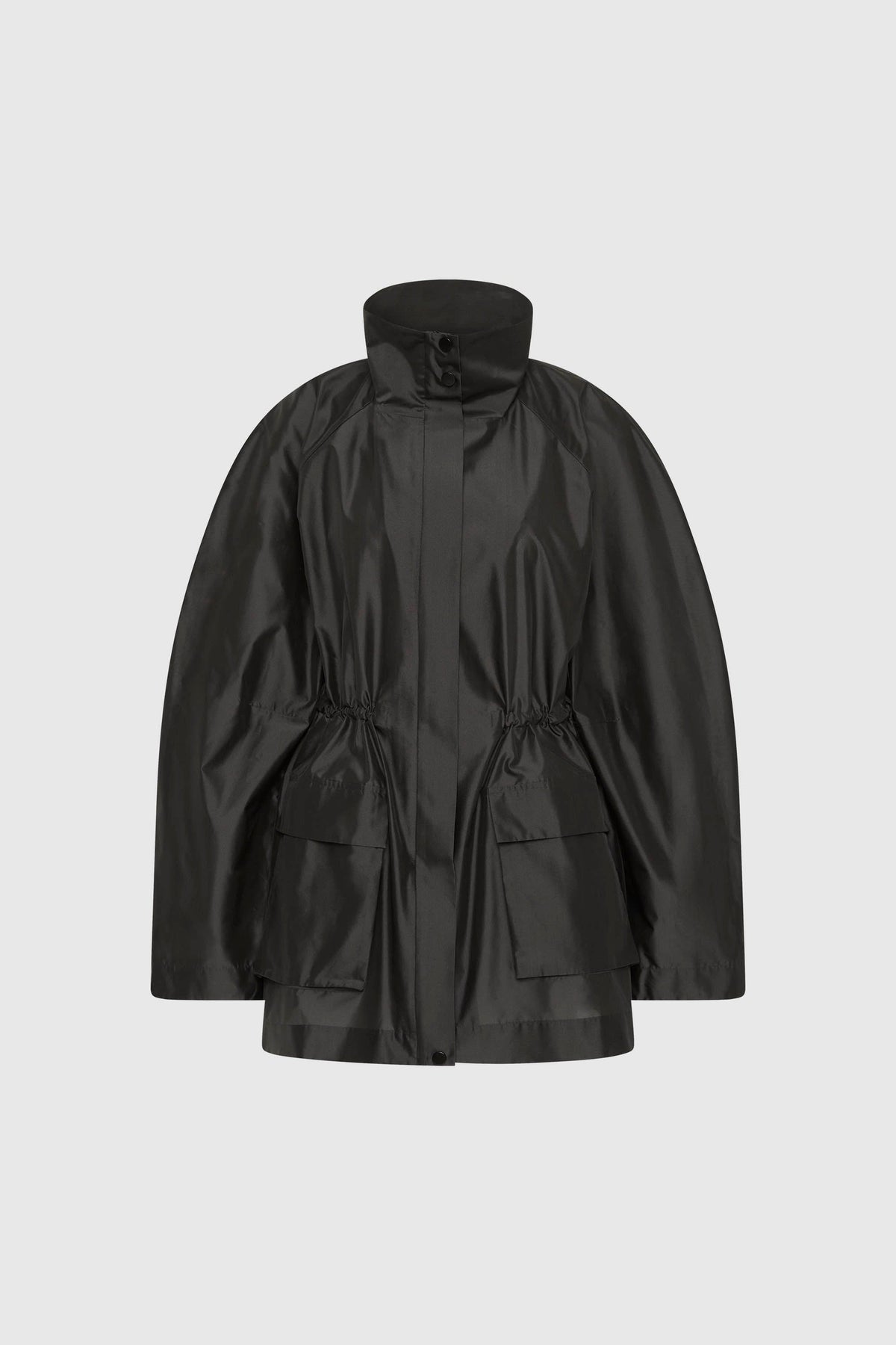 Paper Taffeta Parka - Dark Vetiver - Ghost