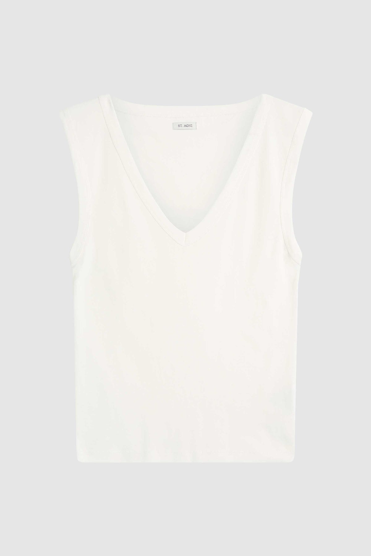 Organic Cotton 90s Top - White