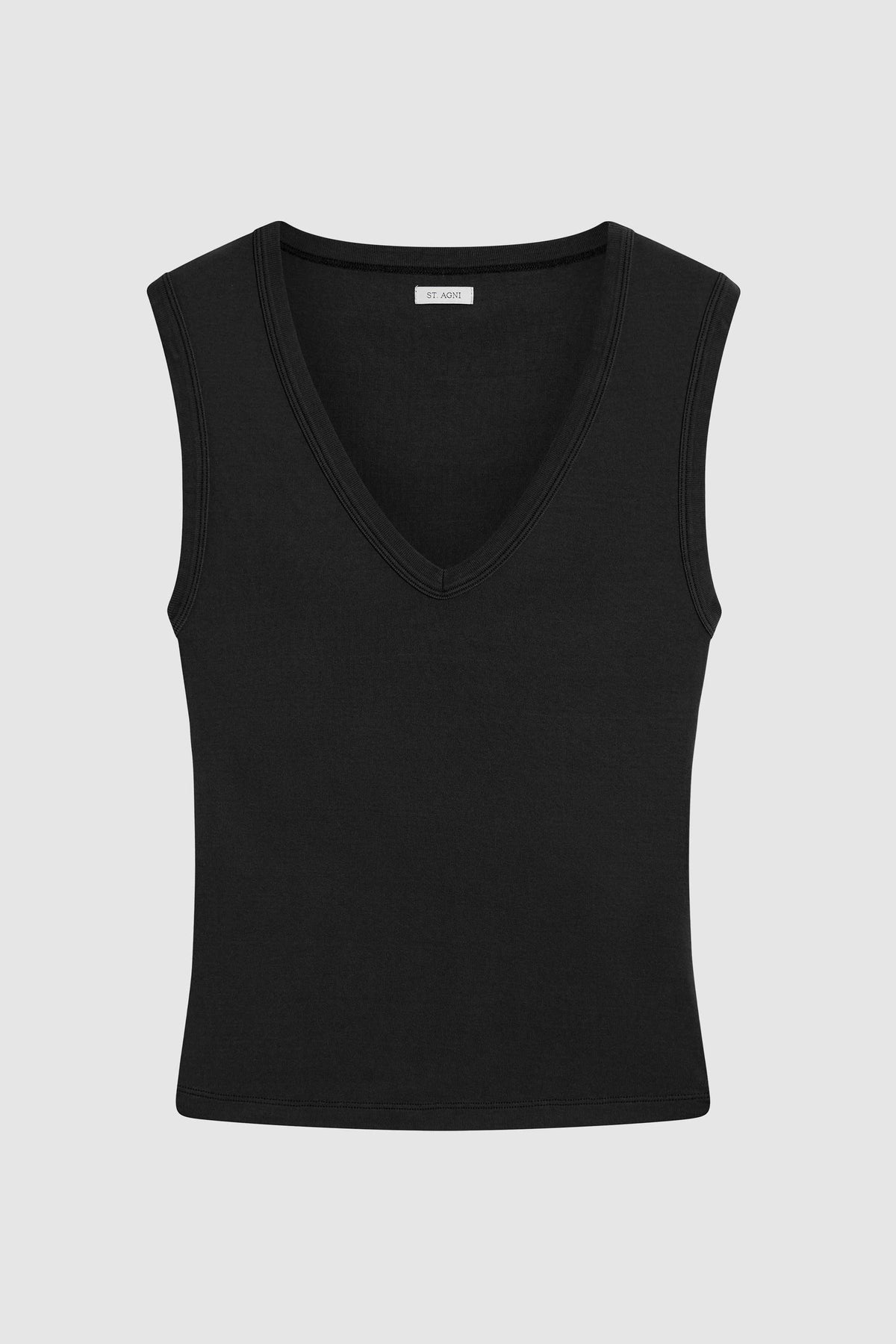 Organic Cotton 90s Top - Jet Black